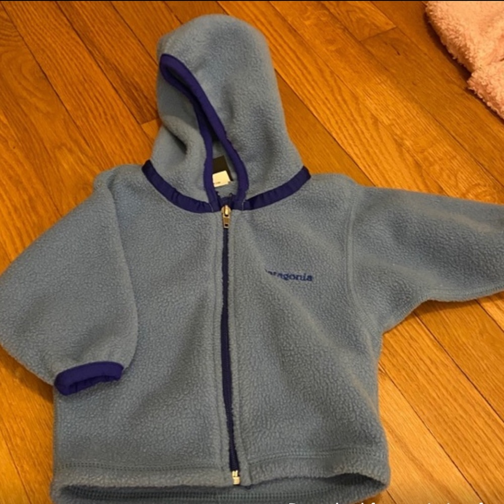 Patagonia Fleece Hoodie, 6 months